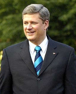 photo of PM Harper